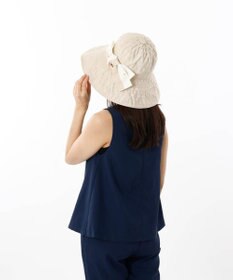 AURORA LANVIN en Bleu （ランバン オン ブルー）ポケッタブルグログランブレードハット