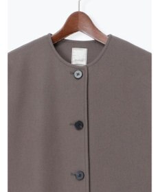 Te chichi ウールメルトンノーカラーロングコート《2025winter catalog item》