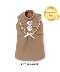 PET PARADISE ペットパラダイス ペティヒートDAN Tシャツ 《フリル花》 小型犬