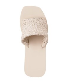 San-ai Resort（三愛水着楽園） 【SALE】スクエア編み込みビーチサンダル【San-ai Resort（サンアイリゾート）】