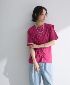 Green Parks ・Ｐｅｔｉｔ　Ｆｌｅｕｒ　アシンメトリーフリルＴＥＥ