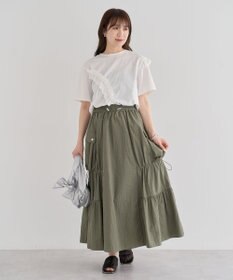 Green Parks ・Ｐｅｔｉｔ　Ｆｌｅｕｒ　アシンメトリーフリルＴＥＥ