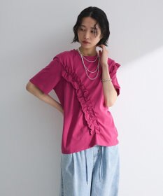 Green Parks ・Ｐｅｔｉｔ　Ｆｌｅｕｒ　アシンメトリーフリルＴＥＥ