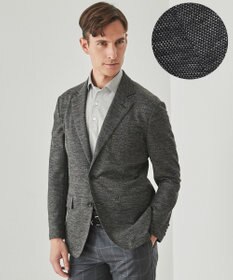 GOTAIRIKU 2年連続売上NO1【吸水速乾/ウォッシャブル/ストレッチ】ノルマンディーリネン カーディガンジャケット(25年モデル)