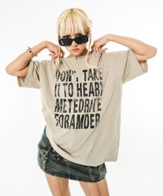 WEGO 【ユニセックス着用ITEM】ビッグロゴスラブヘンリーネックT（SS）