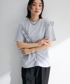 Green Parks ・Ｐｅｔｉｔ　Ｆｌｅｕｒ　アシンメトリーフリルＴＥＥ