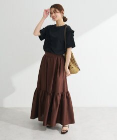 Green Parks ・Ｐｅｔｉｔ　Ｆｌｅｕｒ　アシンメトリーフリルＴＥＥ