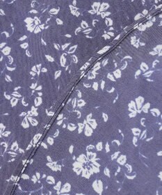 JOSEPH ABBOUD 【洗える】フラワーモチーフストレッチ シャツ