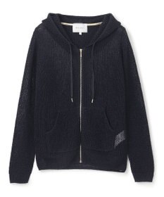 BEIGE， OPTICAL / ニットパーカー