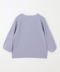 ANY L 【洗濯機可】ジャガード袖ねじりプルオーバー