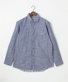 JOSEPH ABBOUD 【キングサイズ・人気！1枚で2通りの着こなし】定番 リバーシブルシャツ