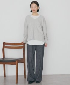 AMERICAN HOLIC ラウンドクルーネックプルオーバー