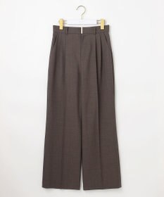 ANY SIS S ウーステッドエステル ワイドパンツ