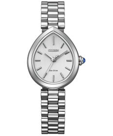 CITIZEN 【電池交換不要】ドロップ形状のジュエリーライクウオッチ EM1200-55A シルバー