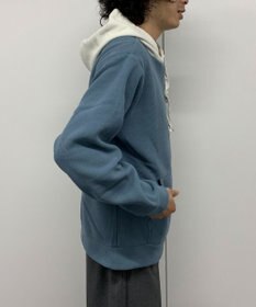 WEGO 【ユニセックス着用ITEM】ワッフルフリースOP刺繍プルパーカー