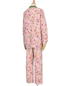 WACOAL ワコール_リラックス＆スリープ パジャマ キルトニット素材(本体) あったか 長袖 長ズボン レディース KDW405 /ワコール