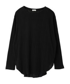 earth music&ecology コットンシアークルーネックプルオーバー