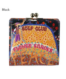 tsumori chisato CARRY ガーデンゴルフクラブ がま口 ミニ財布 2つ折り財布