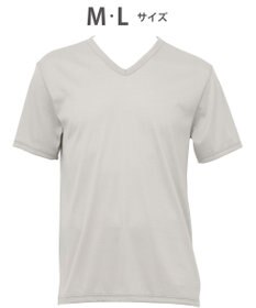 WACOAL MEN インナー　綿100％　洗濯してもやわらかさ続く　毛玉になりにくい　3分袖　Vネック　/ワコールメン　WL5123