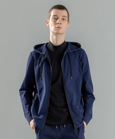 JOSEPH HOMME 新素材【水滴除去性/洗える/ストレッチ】 デューエイトタックジャージー   ジップアップパーカー