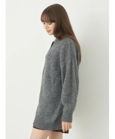 earth music&ecology ファンシーヤーンメランジカーディガン