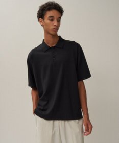 ATON FRESCA KNIT | ハーフスリーブポロセーター - UNISEX