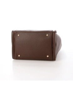 UNBILLION カシュカシュ cachecache / ミニショルダー付きソフトレザー調ミニトートバッグ