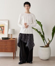 WEGO タイトフィットリブT（長袖）