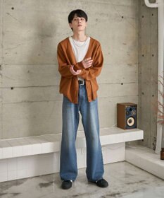 WEGO 【ユニセックス着用ITEM】ミラノリブカーディガン