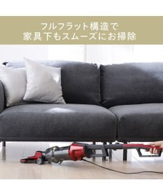 YAMATO テーブル＆キッチン 【TWINBIRD】サイクロンスティック型クリーナー  ルビーレッド  TC-5147R