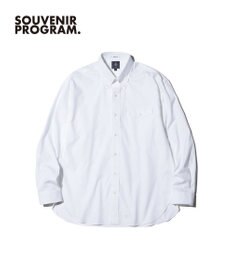 J.PRESS MEN 【J.PRESS ORIGINALS】Pin Oxford B.D. Shirt / Baggy Fit ホワイト系