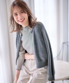 ANY SIS シャギーニット カーディガン