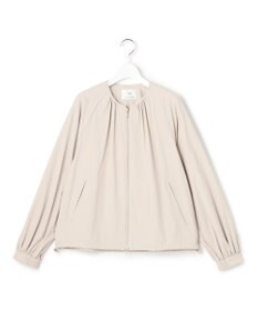 23区 L 【先行予約】2WAYストレッチタフタ ギャザーブルゾン