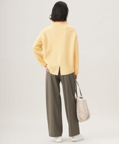 自由区 【セットアップ対応・洗える】ウールミラノボトルネック ニット