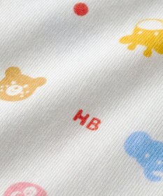 MIKI HOUSE HOT BISCUITS 【70-80cm】 長袖ボディシャツ(かぶり仕様)