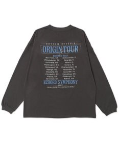 WEGO 【ユニセックス着用ITEM/MLサイズ展開】ヴィンテージライクグラフィックT（LS）