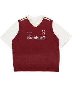 WEGO 【２点SET】アンサンブルゲームロゴニットベスト