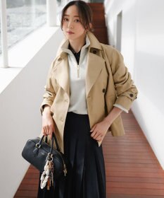 23区 グロッシープリーツ ロングスカート