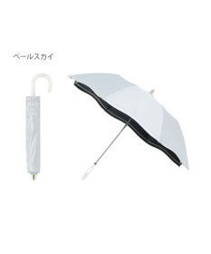 MOONBAT 【 遮光率100％/遮熱/UV】FURLA(フルラ) 晴雨兼用日傘 ジッパー刺繍 折りたたみ傘 楽折