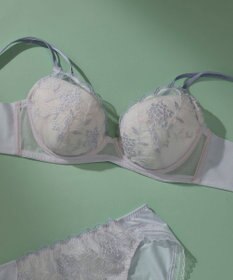 une nana cool ～カップ肌側吸汗速乾～ 小さく見せるブラ ミニマイザーブラ エンブレース ワイヤーブラ