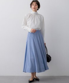 23区 L 【先行予約】マットライトタフタ フレアスカート