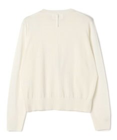 BEIGE， JULIE / コットンシルク 異素材プルオーバーニット