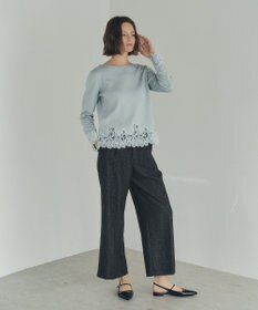 YECCA VECCA レースヘムニット