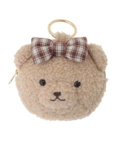 Maison de FLEUR リボンベアチャームポーチ