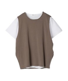 CRAFT STANDARD BOUTIQUE ＳＥＴ　カットプルオーバー＋ニットベスト