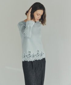 YECCA VECCA レースヘムニット