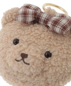 Maison de FLEUR リボンベアチャームポーチ