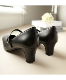 Pointer 【5cmヒール】日本製 ストラップオフィスパンプス