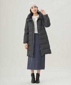 J.PRESS LADIES L 【洗える】マロンサテン ランダムプリーツ スカート