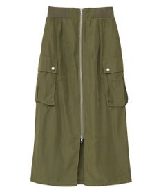 Green Parks ・ＳＵＧＡＲ　ＳＰＯＯＮ　ミリタリーＩラインスカート